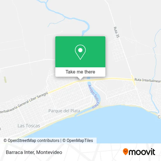 Barraca Inter map