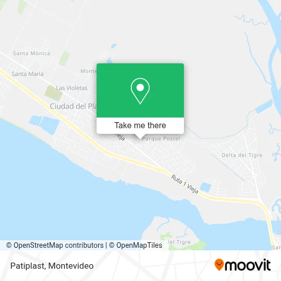 Patiplast map