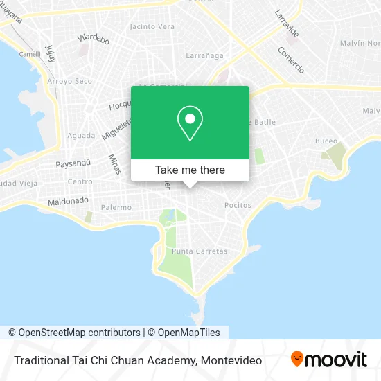 Traditional Tai Chi Chuan Academy map