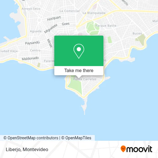 Liberjo map