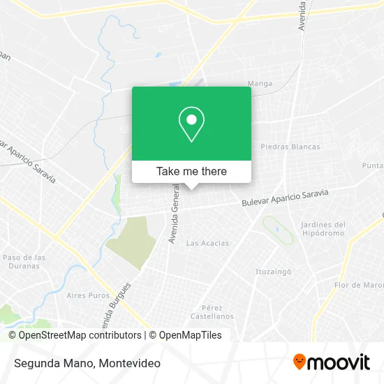 Segunda Mano map