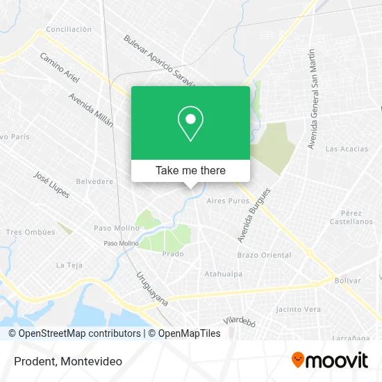 Prodent map