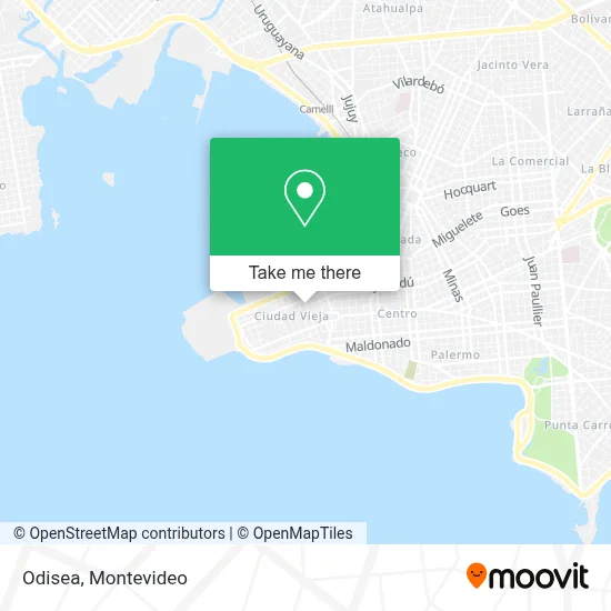 Odisea map