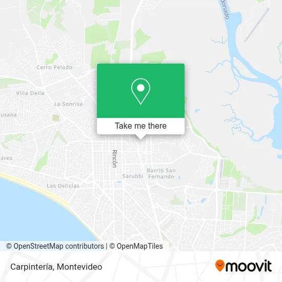 Carpintería map