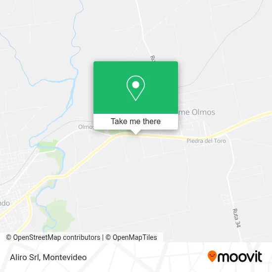 Aliro Srl map