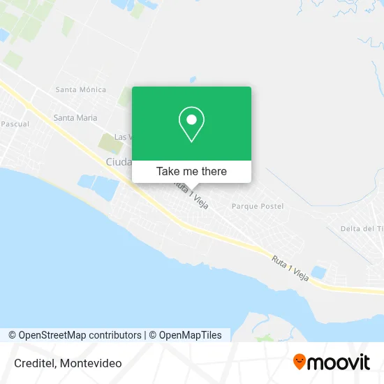 Creditel map