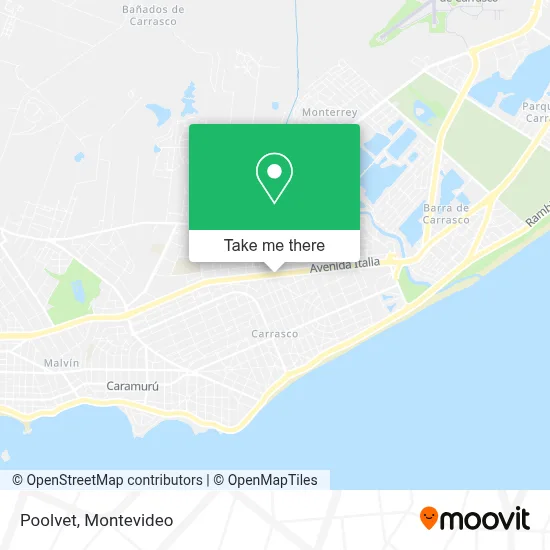 Poolvet map