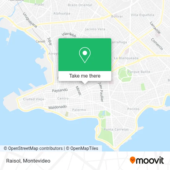 Raisol map