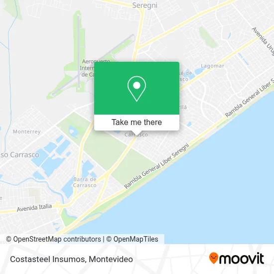 Costasteel Insumos map