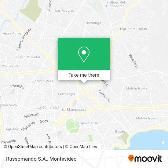 Russomando S.A. map