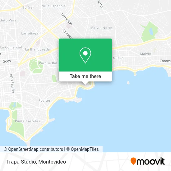 Trapa Studio map