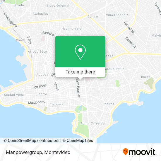 Manpowergroup map