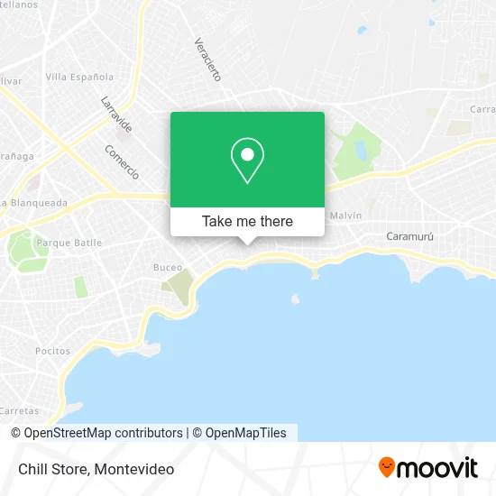 Chill Store map