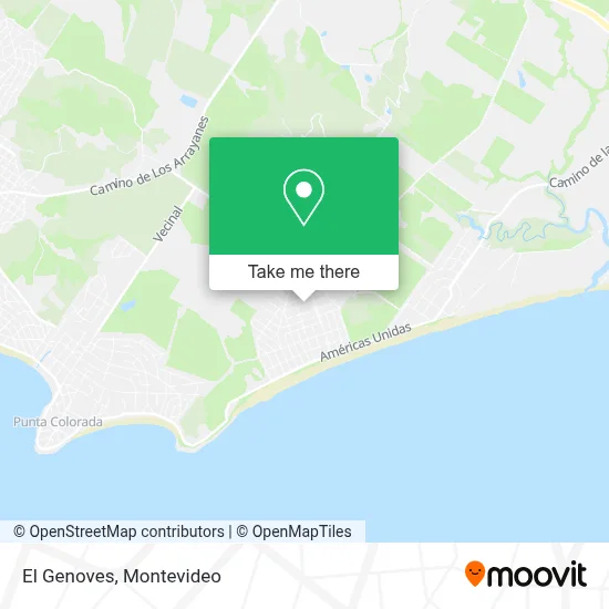 El Genoves map