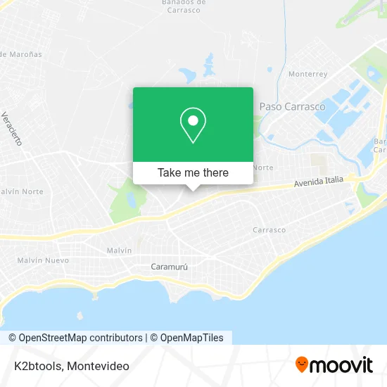 K2btools map