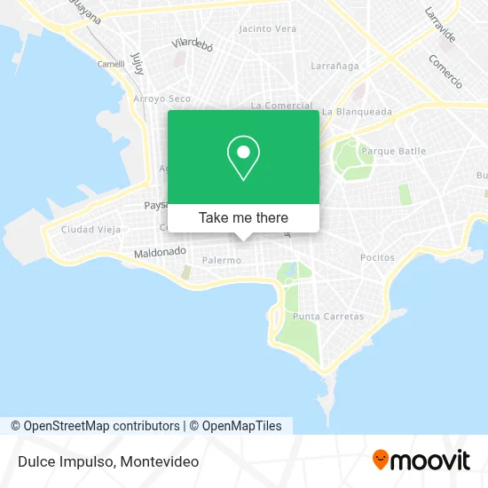Dulce Impulso map