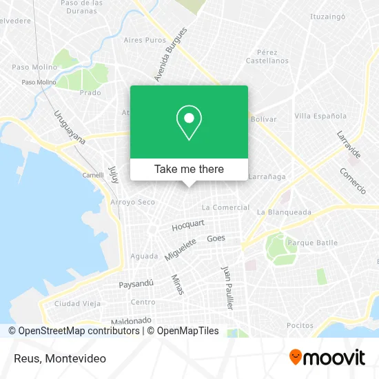 Reus map