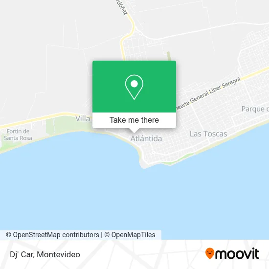 Dj' Car map
