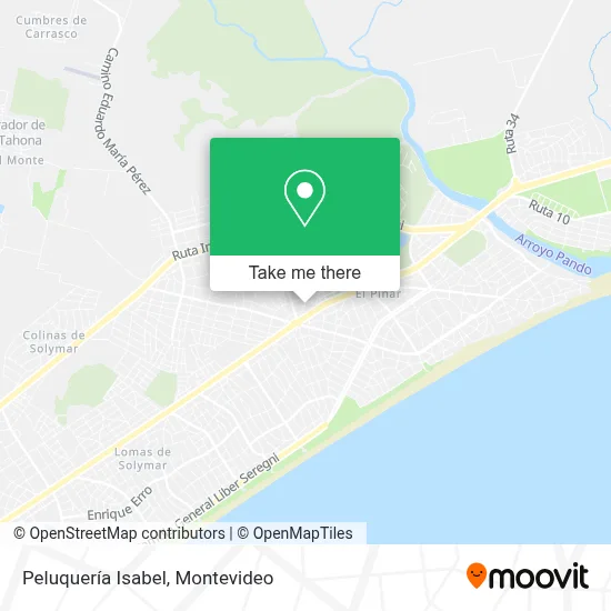 Peluquería Isabel map