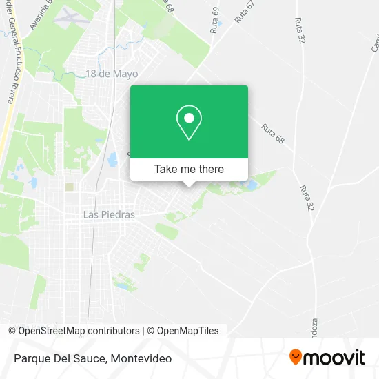 Parque Del Sauce map