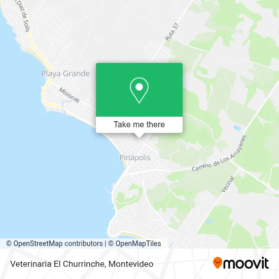 Veterinaria El Churrinche map