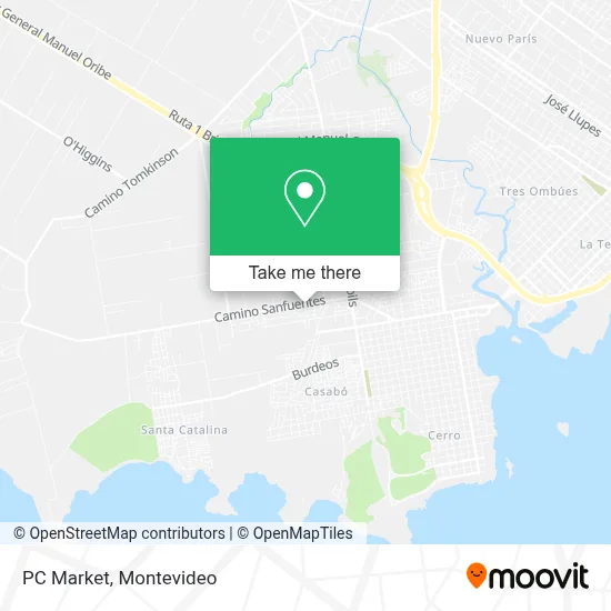 Pc Market map