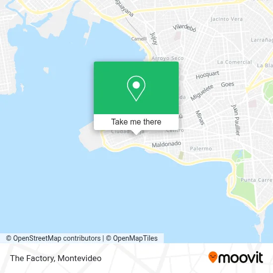 The Factory map