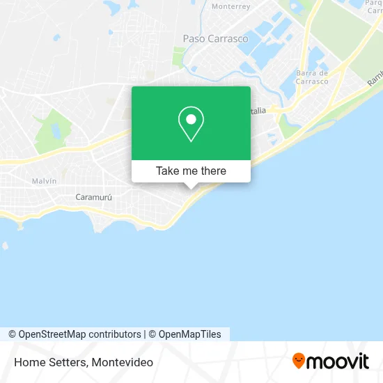 Home Setters map