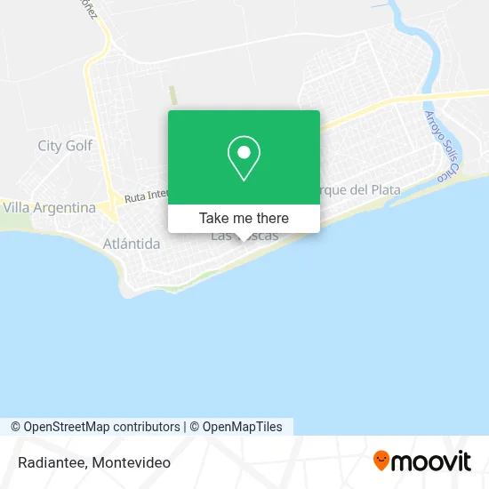 Radiantee map