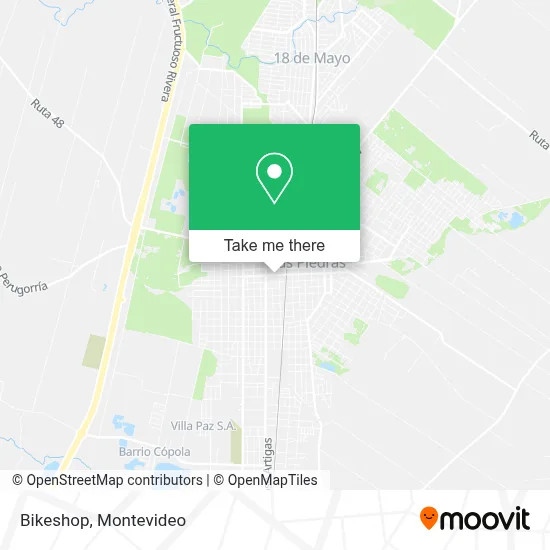 Bikeshop map
