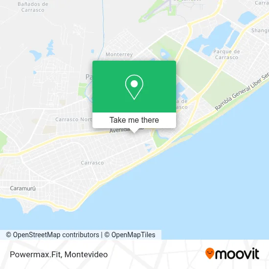 Powermax.Fit map