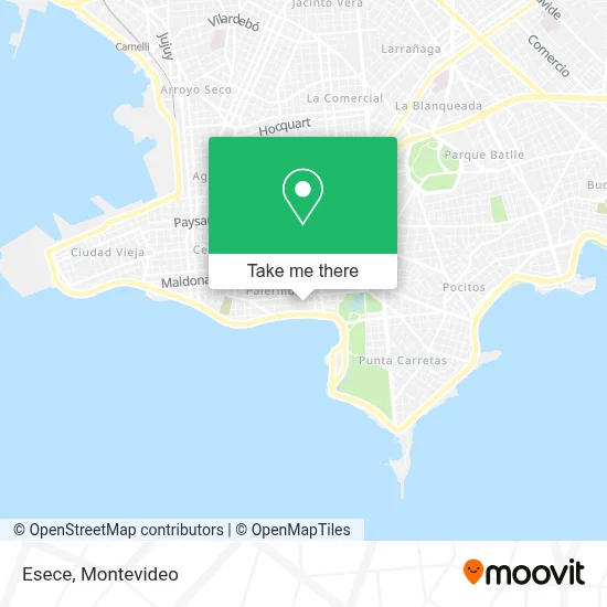 Esece map