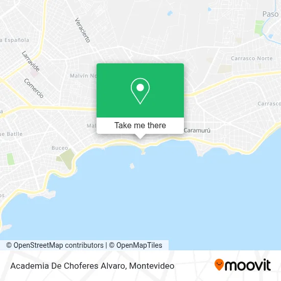 Academia De Choferes Alvaro map