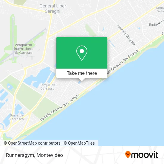 Runnersgym map