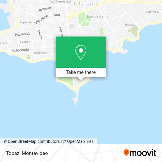 Topaz map