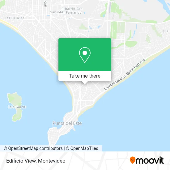 Edificio View map