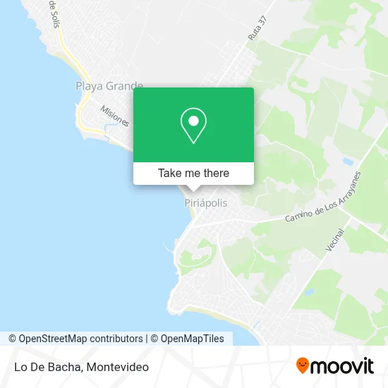 Lo De Bacha map