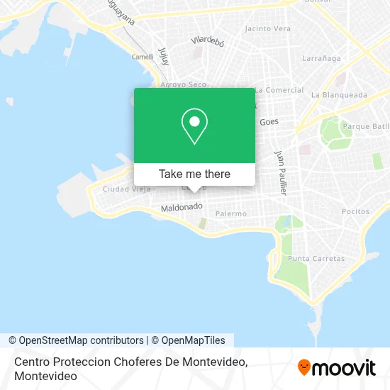Centro Proteccion Choferes De Montevideo map