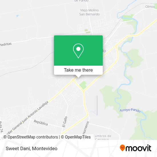 Sweet Dani map