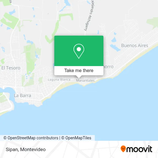 Sipan map