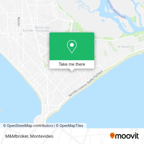 M&Mbroker map