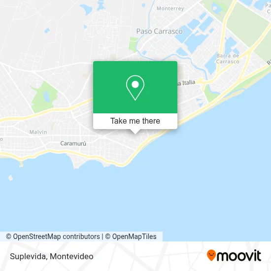 Suplevida map