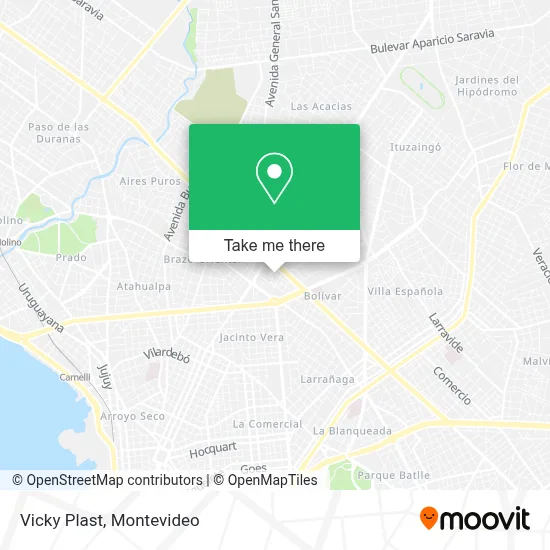 Vicky Plast map