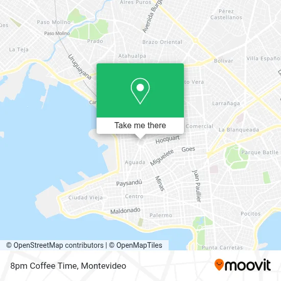 8pm Coffee Time map
