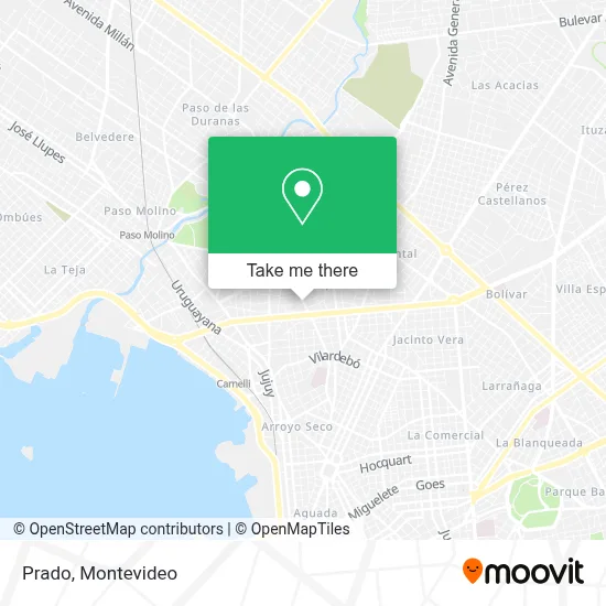 Prado map
