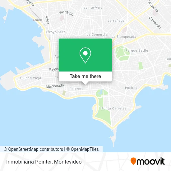 Inmobiliaria Pointer map