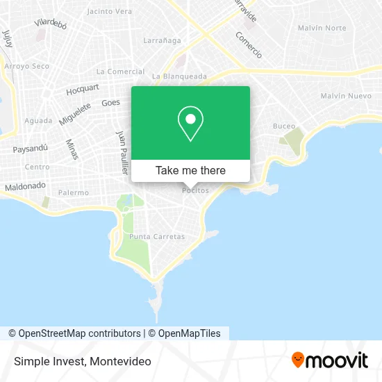 Simple Invest map