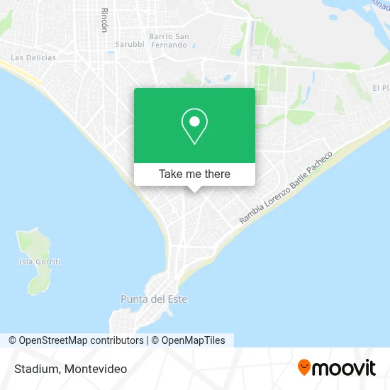 Stadium map