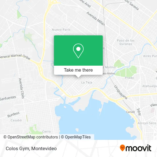 Colos Gym map