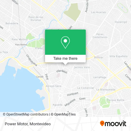 Power Motor map